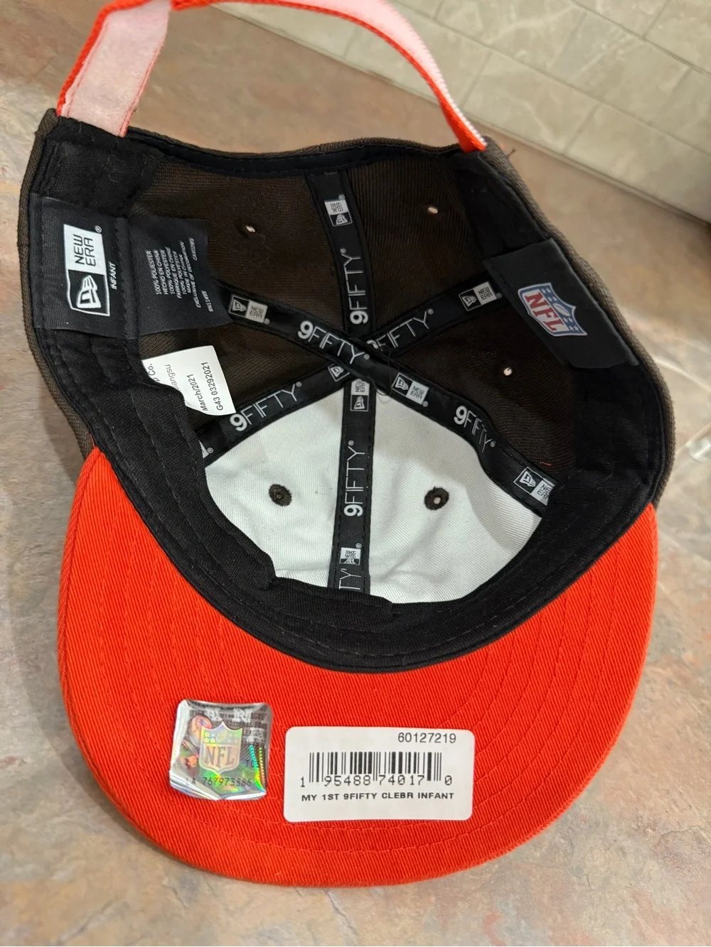 New Era My 1st Infant Cleveland Browns 9FIFTY Hat